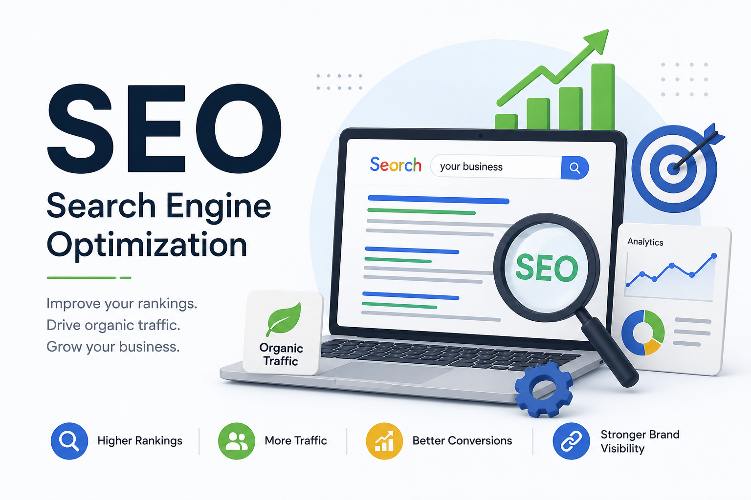 SEO-Friendly Website Development for Fast and High-Ranking Websites